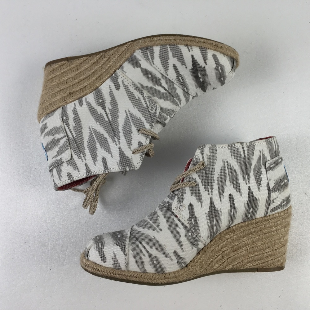 Toms Desert Wedge Shoes H6114837 - Picture 2 of 6